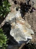 Quartz Boulder QB42 Standing Stone | Welsh Slate Water Features 03