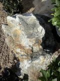 Quartz Boulder QB42 Standing Stone | Welsh Slate Water Features 04