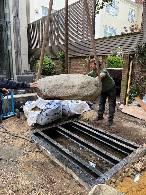 Boulder Water Feature London