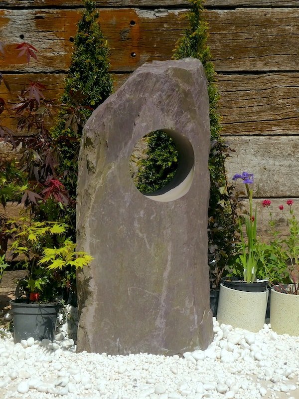 Garden Window Stone WS26 | Welsh Slate Water Features 07