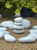 Flat Zen Cobbles for Garden Designs | Welsh Slate Water Features 01