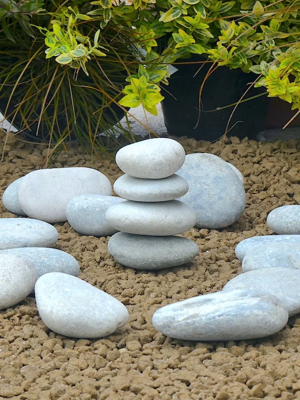 Flat Zen Cobbles for Garden Designs | Welsh Slate Water Features 01