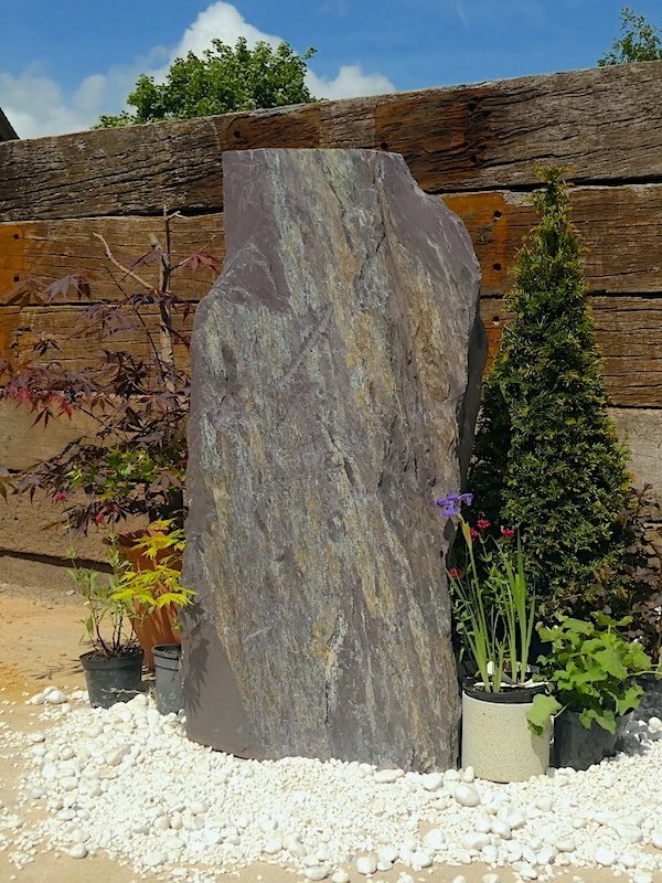 Slate Monolith SM228 Water Feature | Welsh Slate Water Features 01