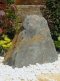 Japanese Monolith JM32 Standing Stone | Welsh Slate Water Features 01