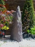 Slate Monolith SM240 Standing Stone | Welsh Slate Water Features 03