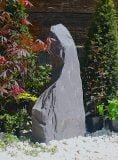 Slate Monolith SM241 Standing Stone | Welsh Slate Water Features 01