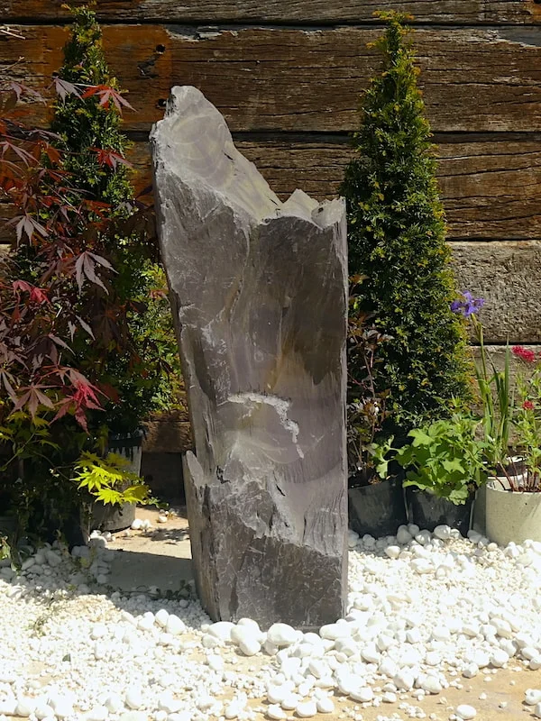 Slate Monolith SM249 Standing Stone | Welsh Slate Water Features 1 Slate Monolith SM249 Standing Stone | Welsh Slate Water Features 1