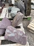 5 X Plum Rockery Pieces | Welsh Slate Water Features 4