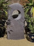 Window Stone WS33 Standing Stone | Welsh Slate Water Features 01