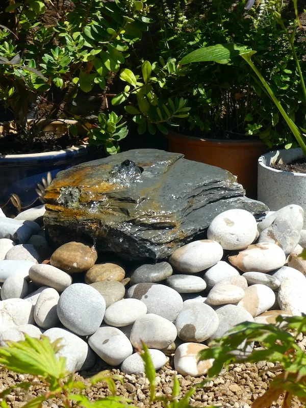 Slate Boulder SB41 Water Feature | Welsh Slate Water Features 01