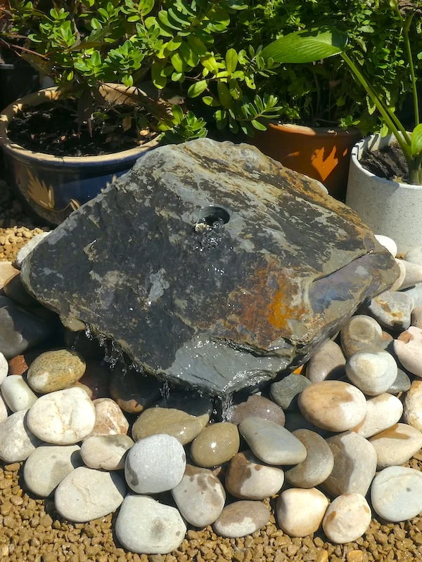 Slate Boulder SB47 Water Feature | Welsh Slate Water Features 1 Slate Boulder SB47 Water Feature | Welsh Slate Water Features 1