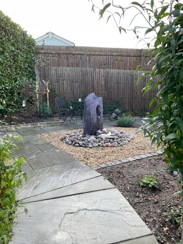WS28 Window Stone Case Study | Welsh Slate Water Features