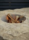 Stone Boulder SB51 Fire Pit | Welsh Slate Water Features 11