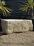 Purbeck Stone Bench for use in UK garden designs