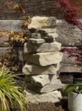 750mm Stone Pyramid Water Feature | Welsh Slate Water features 04