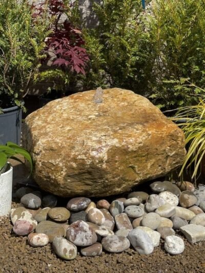 Stone Boulder SB77 Water Feature | Welsh Slate Water Features