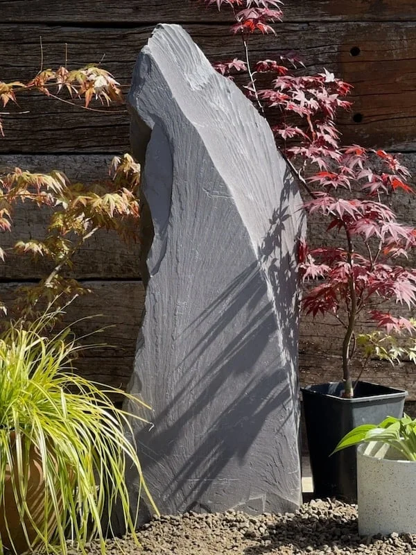 Slate Monolith SM306 Standing Stone | Welsh Slate Water Features