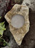 Stone Boulder Bird Bath SBB16 | Welsh Slate Water Features 06