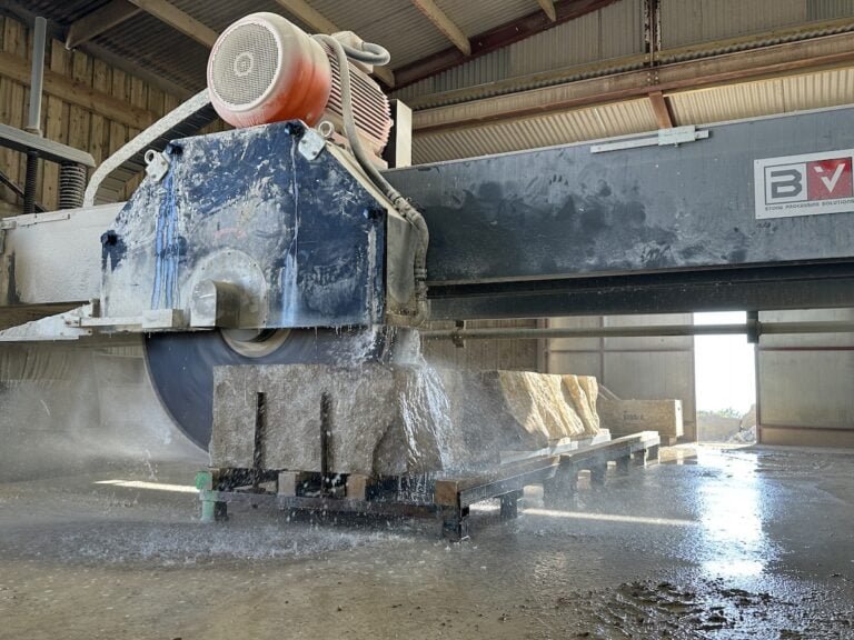 In the workshop blog header | Welsh Slate Water Features