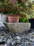Stone Bird Bath SBB14 | Welsh Slate Water Features