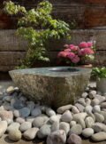 Stone Bird Bath SBB19 | Welsh Slate Water Features