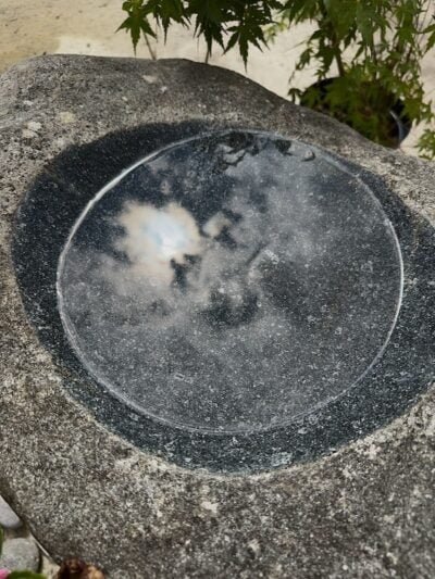 Stone Bird Bath SBB20 | Welsh Slate Water Features