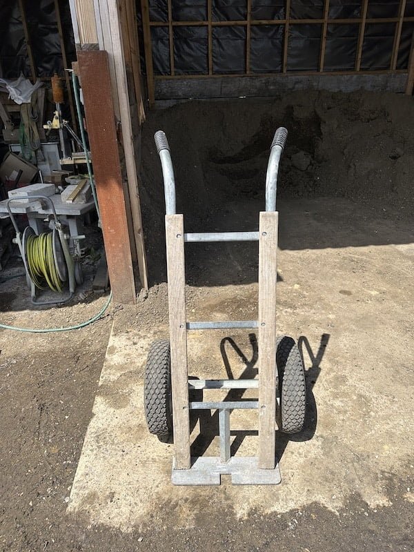 Sack Truck Delivery | Welsh Slate Water Features