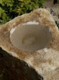Stone Boulder Bird Bath SBB21 | Welsh Slate Water Features 02