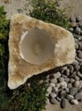Stone Boulder Bird Bath SBB21 | Welsh Slate Water Features 03