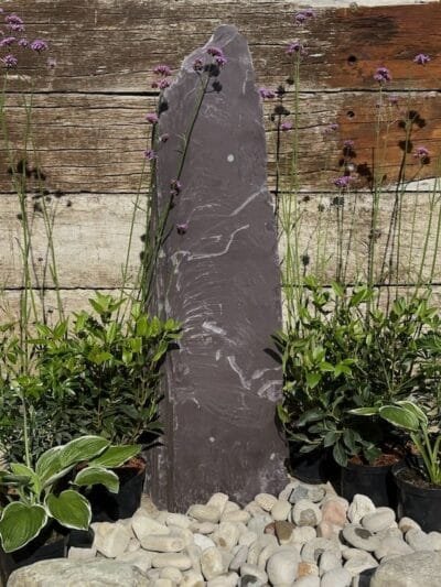 Slate Monolith SM314 Standing Stone | Welsh Slate Water Features