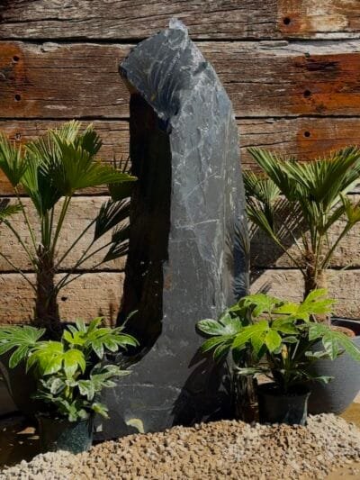 Slate Monolith SM320 Water Feature | Welsh Slate Water Features 02
