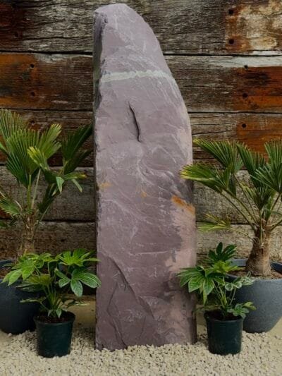 Slate Monolith SM322 Standing Stone | Welsh Slate Water Features 10