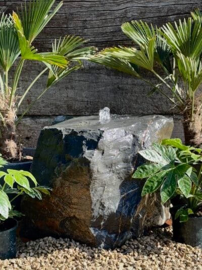 Stone Boulder SB138 Water Feature | Welsh Slate Water Features 02