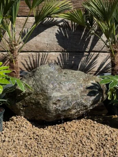 Glacial Boulder SB146 Water Feature | Welsh Slate Water Features 03