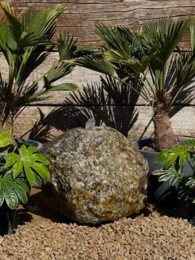 Glacial Boulder SB148 Water Feature | Welsh Slate Water Features 02