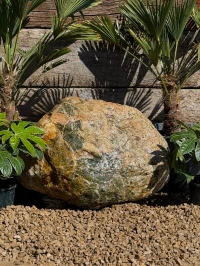 Quartz Boulder SB147 Water Feature | Welsh Slate Water Features 02