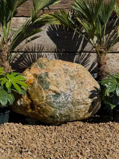 Quartz Boulder SB147 Water Feature | Welsh Slate Water Features 02