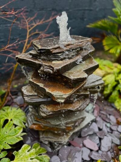 Slate Stack Water Feature SS13 | Welsh Slate Water Features 06