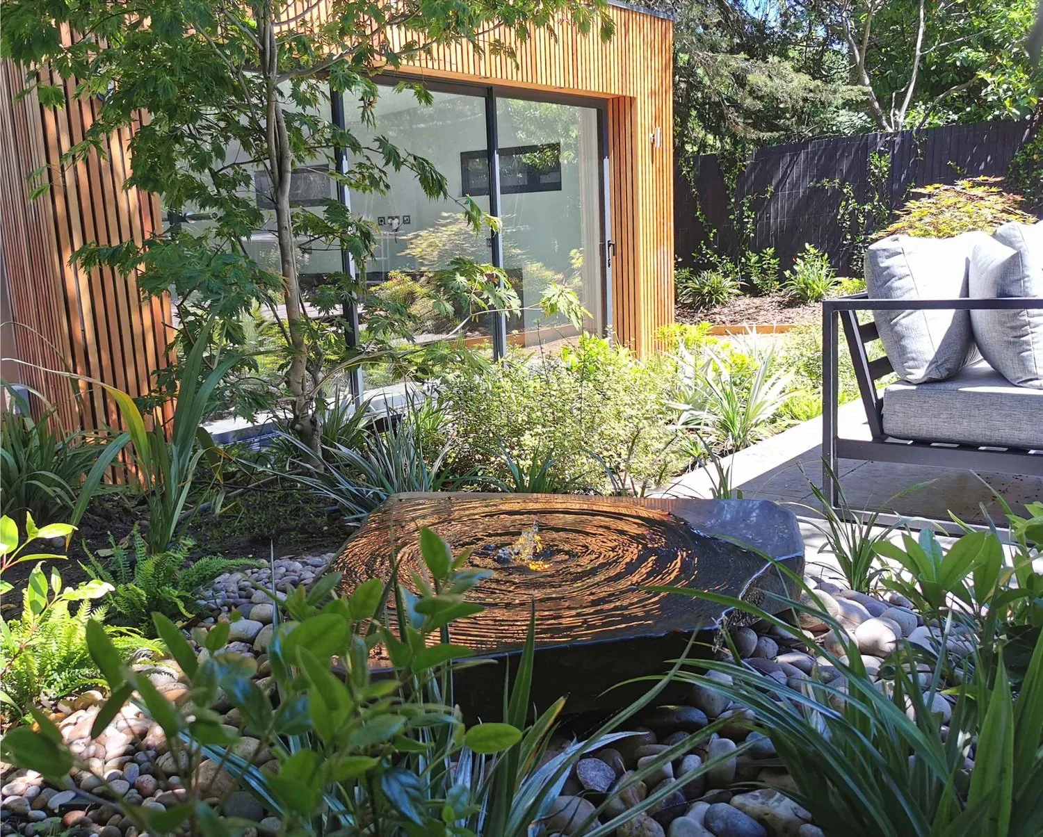 Georgia Lindsay Garden Design _ Welsh Slate Water Features 05