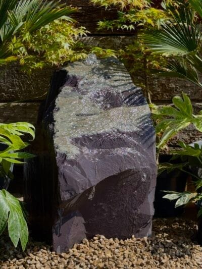 Slate Monolith SM335 Water Feature | Welsh Slate Water Features 02