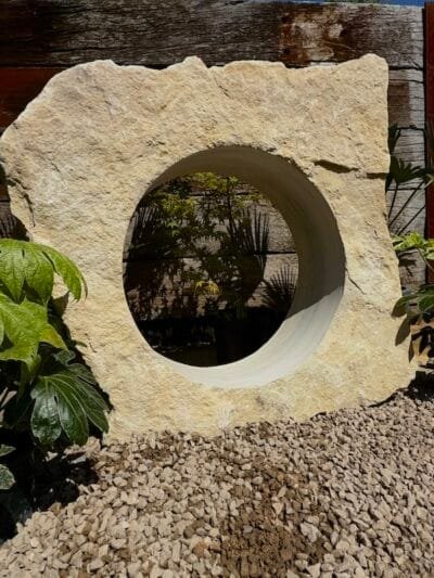 Window Stone WS60 Standing Stone | Welsh Slate Water Features 03