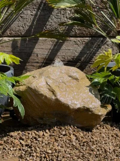 Stone Boulder SB166 Water Feature | Welsh Slate Water Features 02