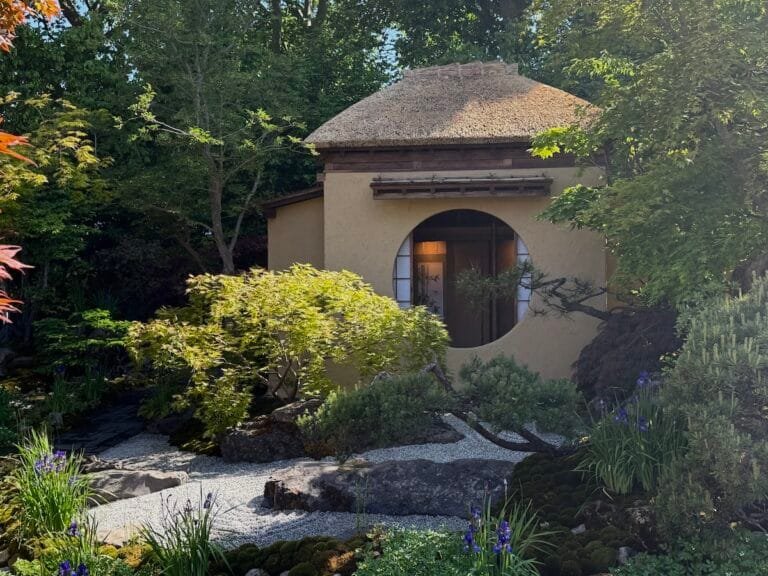 Cha No Niwa Japanese Tea Garden Kazuyuki Ishihara Chelsea Flower Show 2025 - Welsh Slate Water features