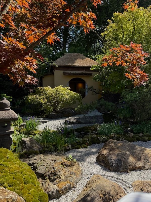 Cha No Niwa Japanese Tea Garden Kazuyuki Ishihara - Welsh Slate Water features 01