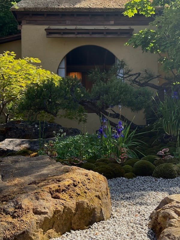Cha No Niwa Japanese Tea Garden Kazuyuki Ishihara - Welsh Slate Water features 01