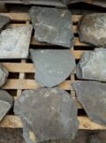 Slate Stepping Stones Pack of 10 | Welsh Slate Water Features 03