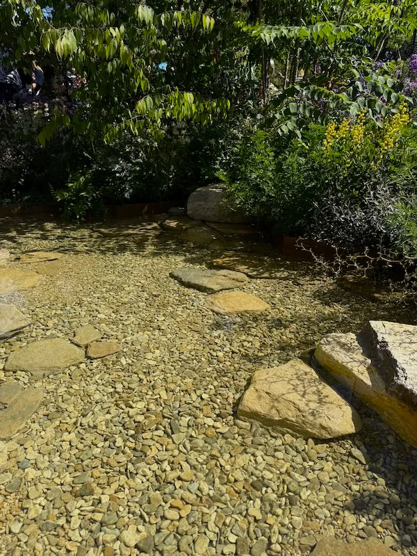 Tackle HIV Challenging Stigma Design Manoj Malde RHS Chelsea 2025 | Welsh Slate Water Features 01