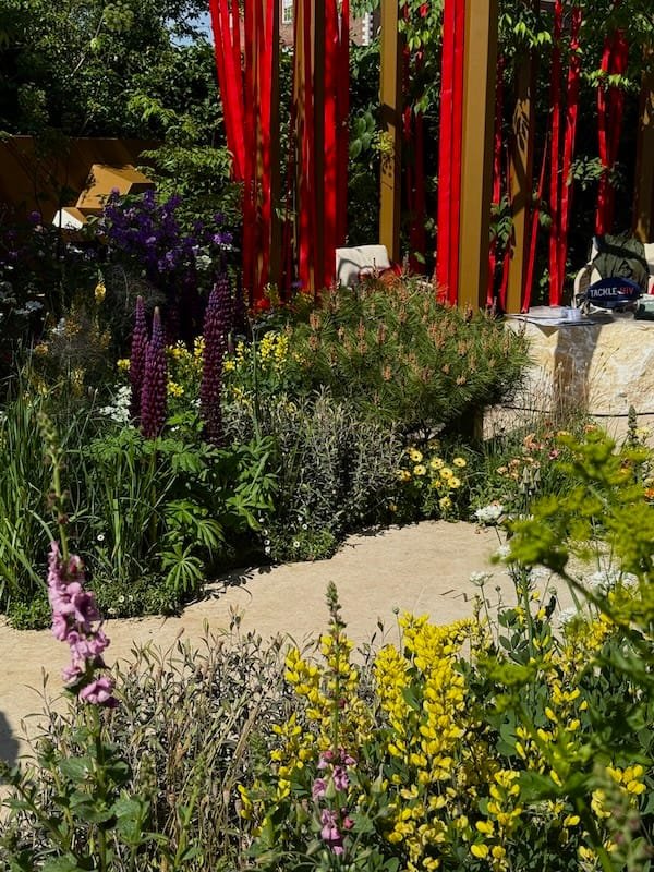 Tackle HIV Challenging Stigma Design Manoj Malde RHS Chelsea 2025 | Welsh Slate Water Features 01