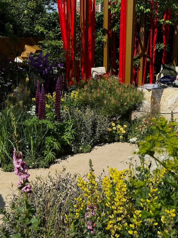 Tackle HIV Challenging Stigma Design Manoj Malde RHS Chelsea 2025 | Welsh Slate Water Features 01