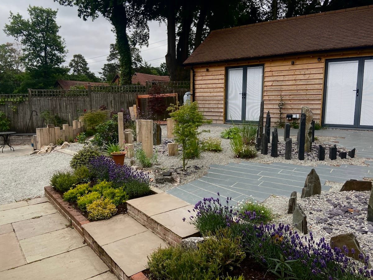 Chilworth Slate Monolith Case Study | Welsh Slate Water Features 05